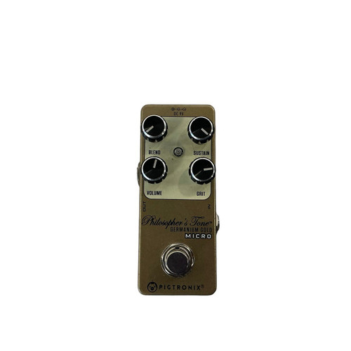 Vist Large View of Product Image Which is Used Pigtronix PHILOSPHERS TONE MICRO GERMANIUM Distortion Pedal