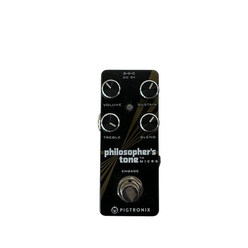 Vist Large View of Product Image Which is Used Pigtronix PHILOSPHERS TONE MICRO Distortion Pedal