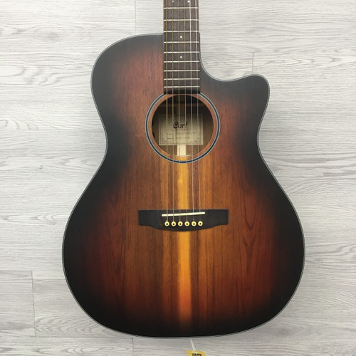 Vist Large View of Product Image Which is Used Cort CORE-GA BLACKWOOD -UPGRADED TUNERS Solid Top Acoustic Guitar Sunburst