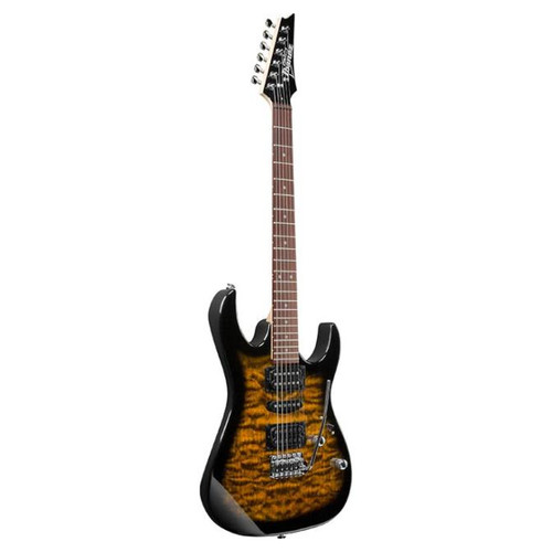 Vist Large View of Product Image Which is New Ibanez GiO GRX70QA Electric Guitar - Sunburst