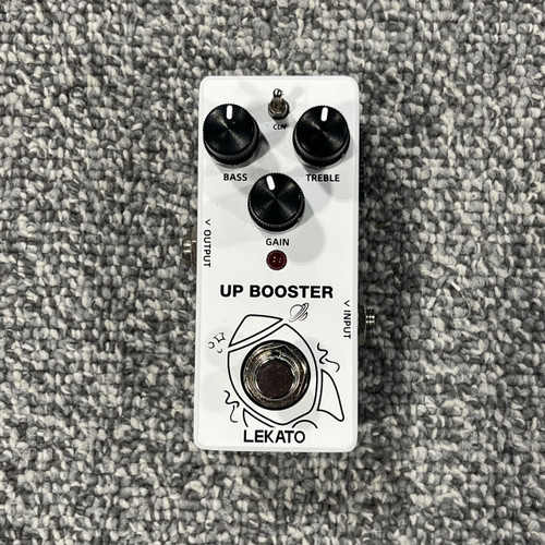 Vist Large View of Product Image Which is Used LEKATO UP BOOSTER Guitar Boost Pedal