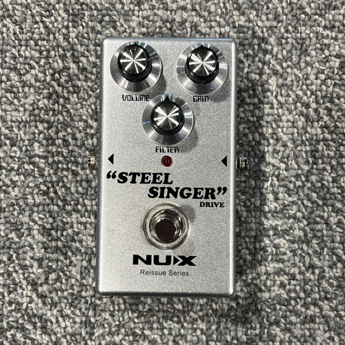 Vist Large View of Product Image Which is Used NUX STEEL SINGER DRIVE Guitar Overdrive Pedal