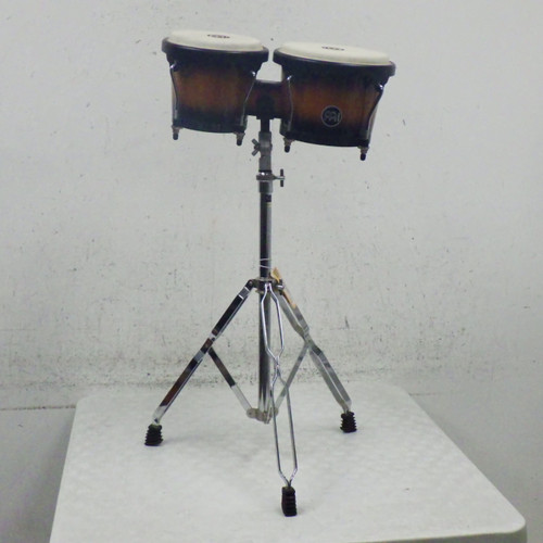 Vist Large View of Product Image Which is Used Meinl HEADLINER BONGOS WITH STAND Bongo