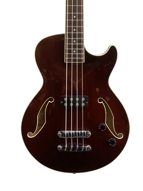 Vist Large View of Product Image Which is Used Ibanez AGB140 Semi-Hollow Bass Guitar -AS IS WEAR