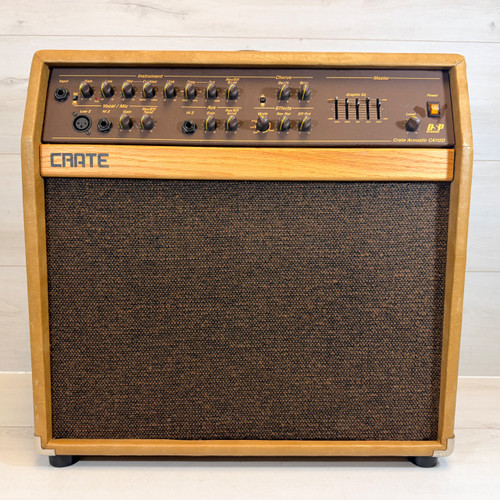 Vist Large View of Product Image Which is Used Crate CA112D Acoustic Guitar Combo Amplifier – 1x12 – DSP Effects – Footswitch Included