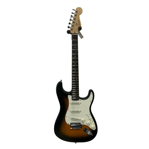 Vist Large View of Product Image Which is Used Squier STRAT STANDARD S Type Electric Guitar Tobacco Sunburst 6-String