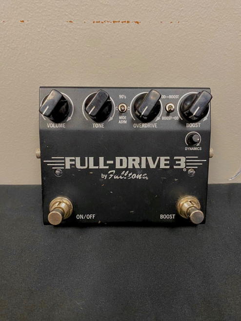 Vist Large View of Product Image Which is Used Fulltone FULL-DRIVE 3 PEDAL FD3 Overdrive Pedal