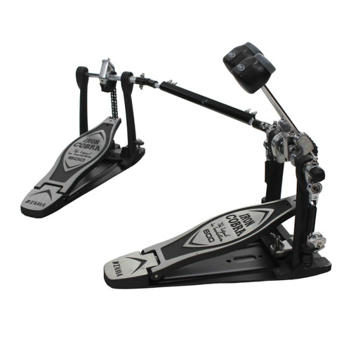 Vist Large View of Product Image Which is Used Tama IRON COBRA 600 DOUBLE KICK PEDAL Kick Drum Pedal