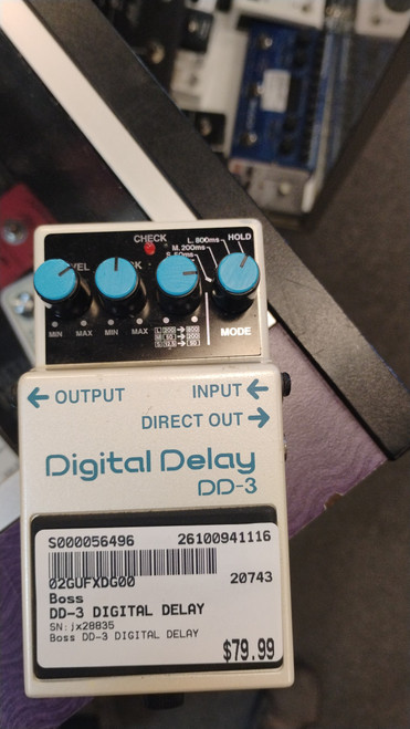 Vist Large View of Product Image Which is Used Boss DD-3 DIGITAL DELAY Delay Pedal