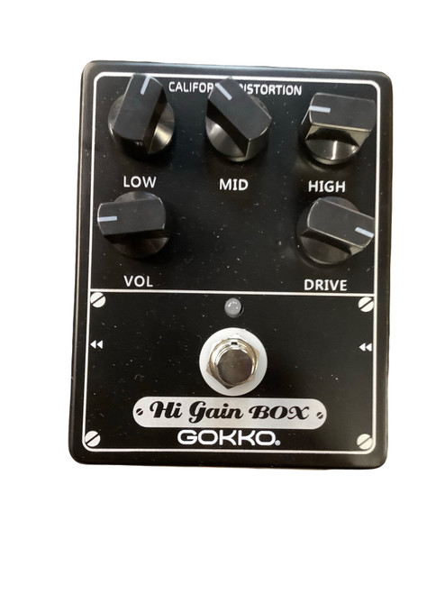 Vist Large View of Product Image Which is Used GOKKO HI GAIN BOX Distortion Pedal