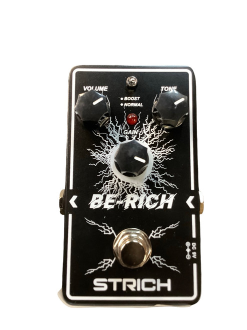 Vist Large View of Product Image Which is Used STRICH BE-RICH Overdrive Pedal