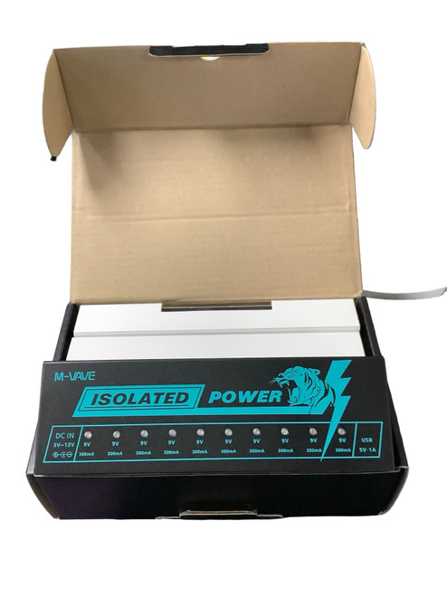 Vist Large View of Product Image Which is Used M-VAVE ISOLATED POWER SUPPLY Guitar Effects Pedal
