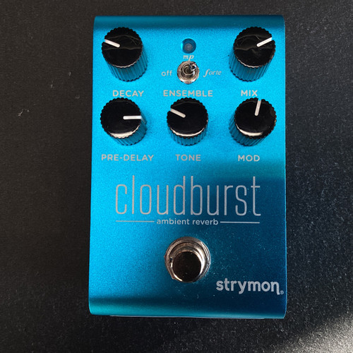 Vist Large View of Product Image Which is Used Strymon CLOUDBURST Reverb Pedal
