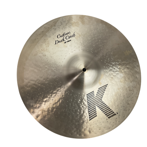 Vist Large View of Product Image Which is Used Zildjian K CUSTOM DARK CRASH 18IN Crash Cymbal 18"