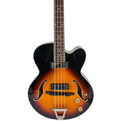 Vist Large View of Product Image Which is Used 2007 Ibanez Artcore AFB200 Hollow Body Electric Bass w/ OHSC