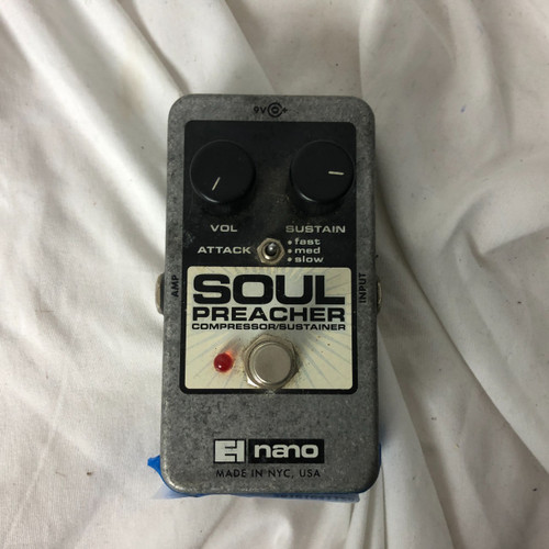 Vist Large View of Product Image Which is Used Electro Harmonix (E/H) SOUL PREACHER Compressor Pedal
