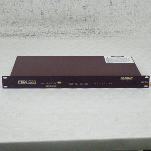 Vist Large View of Product Image Which is Used Sabine FBX1020 FEEDBACK EXTERMINATOR Pro Sound Effects Unit