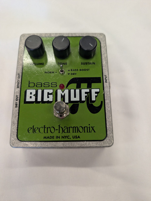 Vist Large View of Product Image Which is Used Electro Harmonix (E/H) BASS BIG MUFF PI Fuzz Pedal