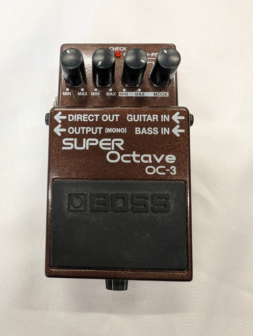 Vist Large View of Product Image Which is Used Boss OC-3 SUPER OCTAVE Octave Pedal