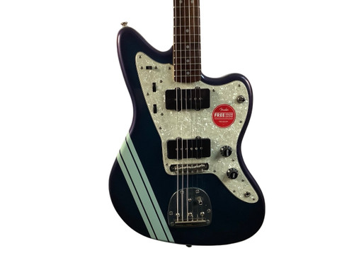 Vist Large View of Product Image Which is Used Squier JAZZMASTER Super S Electric Guitar Blue 6-String