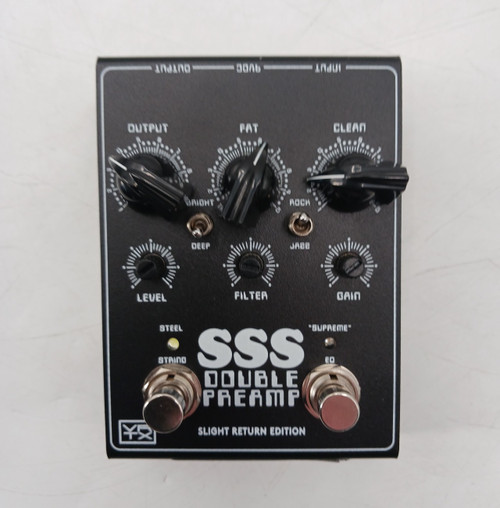 Vist Large View of Product Image Which is Used Vertex SSS DOUBLE PREAMP Guitar PreAmp Pedal
