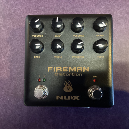 Vist Large View of Product Image Which is Used Nux FIREMAN Distortion Pedal