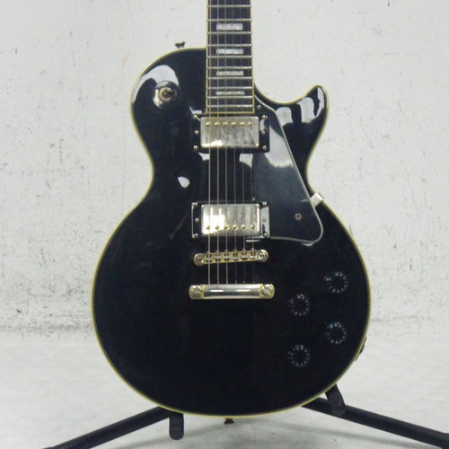 Vist Large View of Product Image Which is Used Epiphone LES PAUL CUSTOM LP Type Electric Guitar Black 6-String