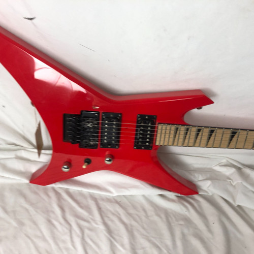 Vist Large View of Product Image Which is Used Jackson X SERIES WARRIOR WRX24M Pointy Electric Guitar Red 6-String
