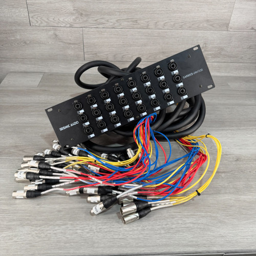 Vist Large View of Product Image Which is Used Seismic Audio SARMSS-24X1530 Snake - Local Pickup Only - AS IS - See Description