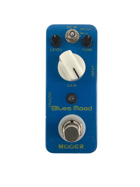 Vist Large View of Product Image Which is Used Mooer Blues Mood Overdrive Pedal 