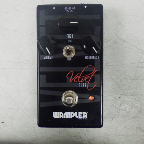 Vist Large View of Product Image Which is Used Wampler VELVET FUZZ Fuzz Pedal