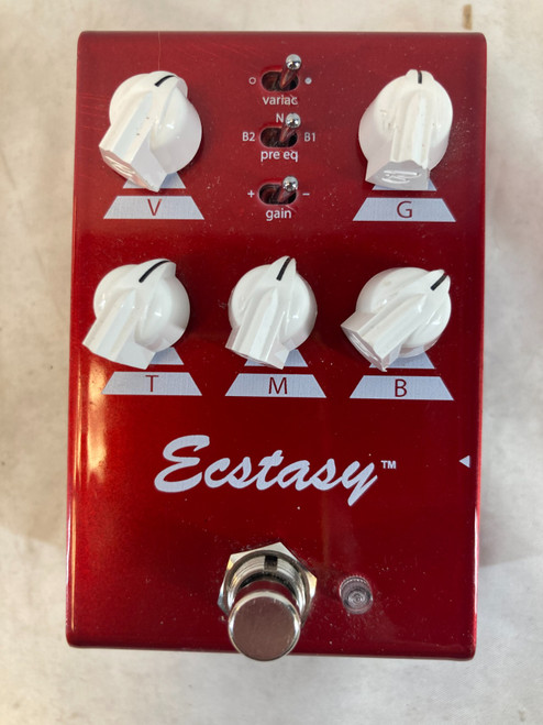 Vist Large View of Product Image Which is Used Bogner Ecstasy Red Mini Overdrive Pedal