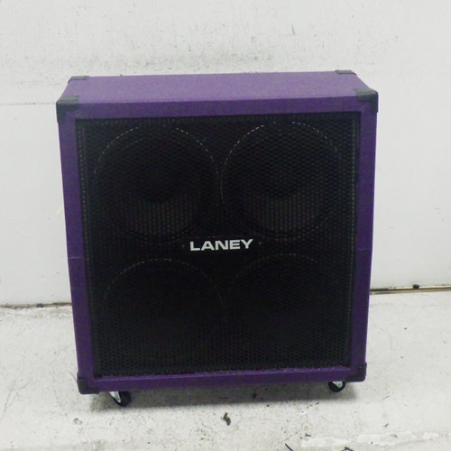 Vist Large View of Product Image Which is Used Laney purple 412 G12T75 4 x 12 Guitar Speaker Cabinet 4 x 12