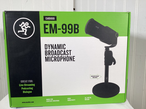 Vist Large View of Product Image Which is Used Mackie EM-99B Dynamic Microphone