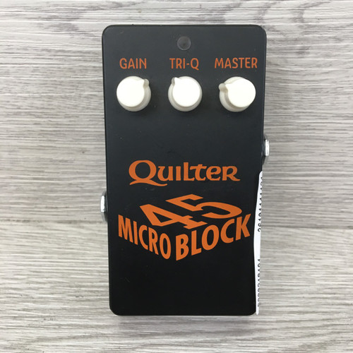 Vist Large View of Product Image Which is Used Quilter MICROBLOCK 45 POWER AMP Guitar PreAmp Pedal