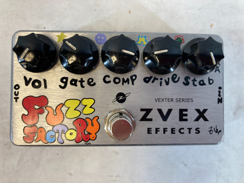 Vist Large View of Product Image Which is Used Zvex Vexter Fuzz Factory Fuzz Pedal
