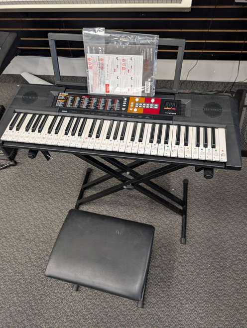 Vist Large View of Product Image Which is Used Yamaha PSR-F51 W STAND/BENCH 61-Key Keyboard 61-Key