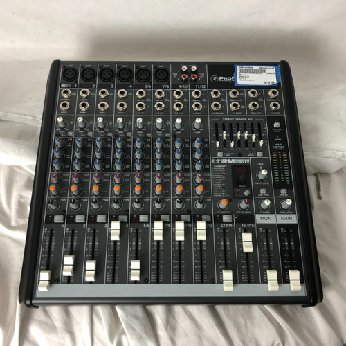 Vist Large View of Product Image Which is Used Mackie PROFX12 Compact Mixer