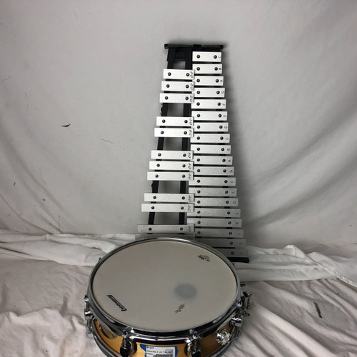 Vist Large View of Product Image Which is Used Ludwig SNARE/BELL KIT W PAD+STAND Bell Kit in Gig Bag
