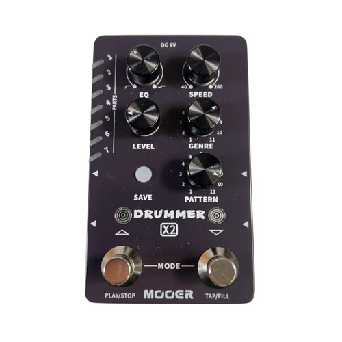 Vist Large View of Product Image Which is Used Mooer Drummer X2 Stereo Drum Machine Guitar Effects Pedal
