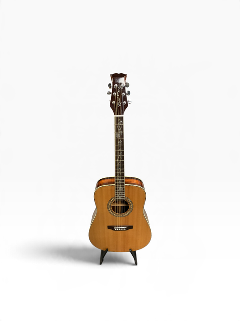 Vist Large View of Product Image Which is Used REEDMAN RD-01 Laminate Top Acoustic Guitar Wood
