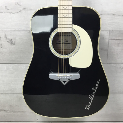 Vist Large View of Product Image Which is Used Esteban The Vintage LTD Acoustic/Electric Guitar Black