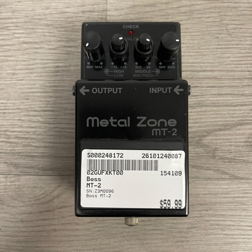 Vist Large View of Product Image Which is Used - Boss MT-2 Distortion Pedal