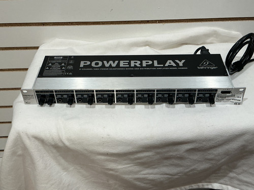 Vist Large View of Product Image Which is Used Behringer POWERPLAY HA8000 HEADPHONE AMP Headphones