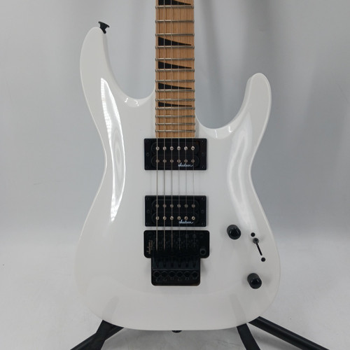 Vist Large View of Product Image Which is Used Jackson JS32 DINKY DKA-M Super S Electric Guitar White 6-String