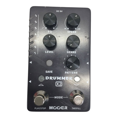 Vist Large View of Product Image Which is Used Mooer Drummer X2 Guitar Effects Pedal
