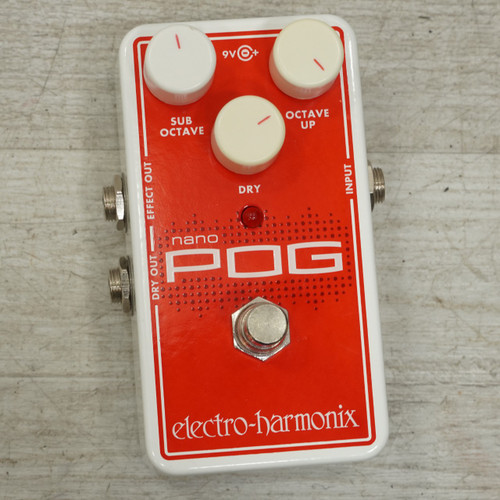 Vist Large View of Product Image Which is Used Electro Harmonix Nano Pog Octave Pedal