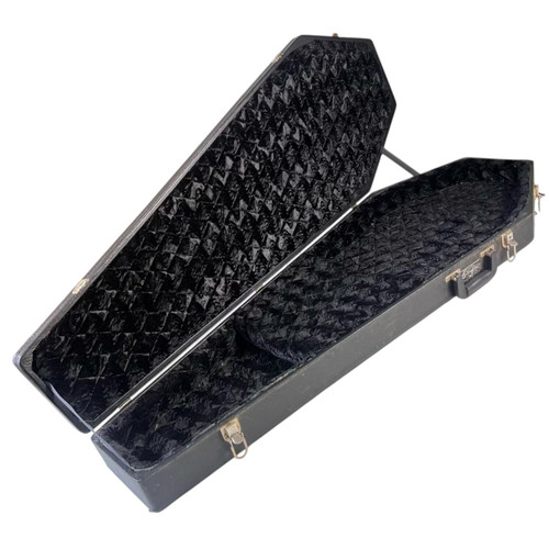 Vist Large View of Product Image Which is Used Coffin Electric Guitar Hard Shell Case