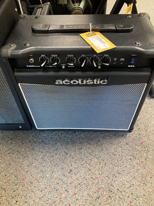 Vist Large View of Product Image Which is Used Acoustic G20 1 x 8 Solid State Amplifier 1 x 8