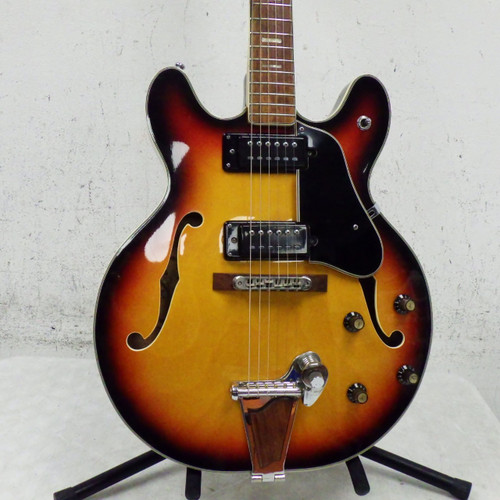 Vist Large View of Product Image Which is Used Aria 5102T Diamond Vintage Semi-Hollow Electric Guitar Sunburst 6-String